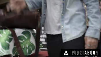 anal - Rude Awakening: Stevie Moon Satisfied by Handsome Customer's Dominant Desire