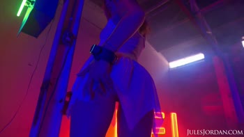 Anna's Dark Side: Jules Jordan and Zac Wild Take Her on an Anal Double Penetration Ride
