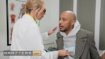 BRAZZERS - Horny Blonde Doctor Tiffany Watson Has Two Patients Playing With Her Thirsty Pussy
