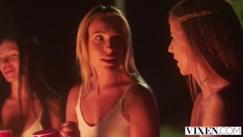 VIXEN Sporty Emelie wants alone time with her instructor