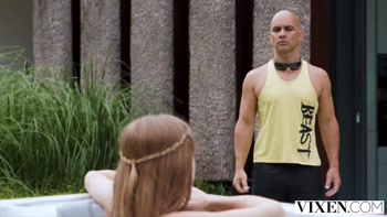 VIXEN Sporty Emelie wants alone time with her instructor