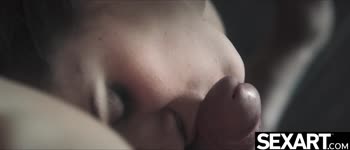Blonde Bombshell's Rousing Blowjob and Steamy Creampie