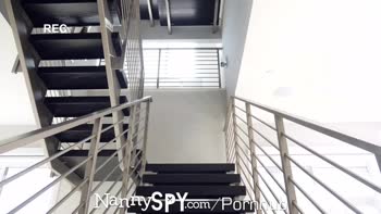 NANNYSPY Guilty Nanny Caught & Fucked By Creeping Boss