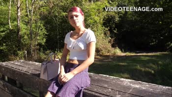 Lovely's First Time: Petite Teen (18+) Takes Her Casting