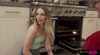 Stepsisters BFF Says, I know you want to fuck your stepbrother!