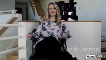 James Deen Devours Blonde Teen (18+) Mandy Armani's All-Natural Pussy