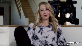 James Deen Devours Blonde Teen (18+) Mandy Armani's All-Natural Pussy