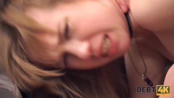 Alice Klay's Debt Delight: Riding Out Her Fines in 4K