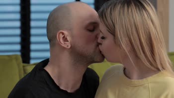 Liza's Innocent Debut: Russian Chubby Blonde Loses Virginity