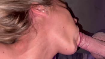 CliqueBaitTV's Blonde POV: Deep Throating Massive Cock & Finger Frenzy