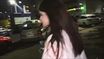 Temshica's Balcony Seduction: Massive Cock Teasing & Sizzling Blowjob