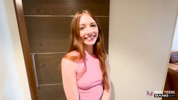 Myra Moans' Sizzling Porno Debut: Teen (18+)'s Best From Behind POV
