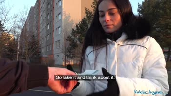 Public Agent Multiple Orgasms as Tight Wet Warm Pussy Drains Agents Balls