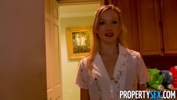 Madison Mia's Hot Property: Cute Real Estate Agent Gets Bang