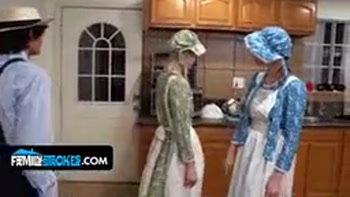 Jill Initiates Her Amish Stepsister and Fiancé Into a Nasty Sexual Orgy They Will Never Forget