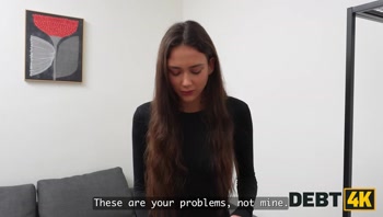 DEBT4k. Vixi Rafi gave him her Pussy