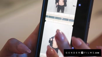 GENDERX FILMS - Gorgeous Avery Lust’s Tight Ass & Big Cock Dominate Daa Wonders In Flip Fuck