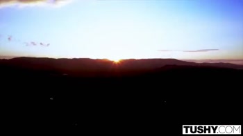 TUSHY – Hottie on vacay hooks up with stranger for anal fun