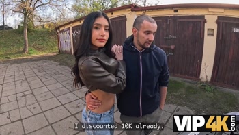 VIP4K. A hot Spanish Latina loves to Cheat on her Boyfriend for Money