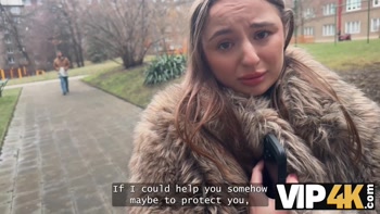 VIP4K. She wants everyone to try her BIG TITS, even a Stranger off the street