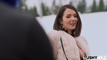 TUSHY Anal Obsessed Beauty Eve Sweet Seduces Clemence Audiard And Her Boyfriend At The Chalet