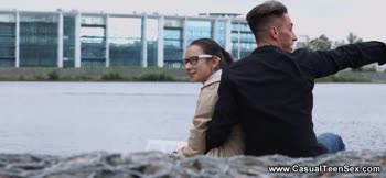 Bloom Lambie's Teenage Temptation: Natural Tits, Cumshot and Facial