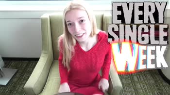Blonde Bombshell's POV Frenzy: Sucking & Screaming for Big Cock