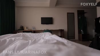 FoxyElf's Seductive Step Fantasy: Shared Intimacy at the Resort