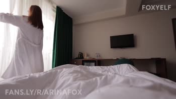 FoxyElf's Seductive Step Fantasy: Shared Intimacy at the Resort