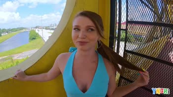 Mazy Myers' Big Cock Debut: Petite Teen (18+)'s Hardcore Adventure