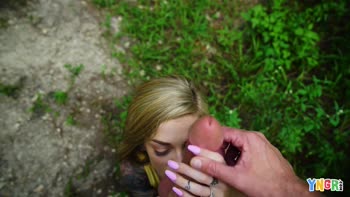 Roxy Ryder's Skinny Teen (18+) Seduction in the Outdoors
