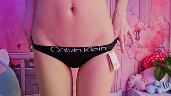 petitesubkitten - Petite Subkitten's Calvin Klein Try-On Haul: Redhead Solace in Lingerie