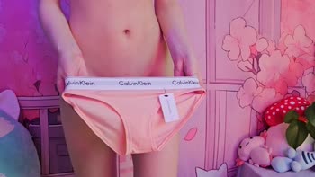 petitesubkitten - Petite Subkitten's Calvin Klein Try-On Haul: Redhead Solace in Lingerie
