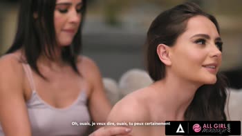 Aften Opal & Kylie Rocket: Sizzling All-Girl Massage