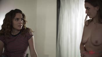 Freya Parker - Freya's Free Time: Petite Brunette Lesbians Tease & Please