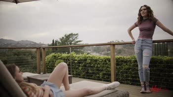 Freya Parker - Freya's Free Time: Petite Brunette Lesbians Tease & Please