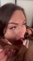 Slemgem's Deepthroat Delight: Swallowing Her Lover's Dick with Balls