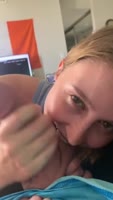 Laney Grey Swallows Brad Newman's Giant Cock in POV Perfection