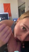 Laney Grey Swallows Brad Newman's Giant Cock in POV Perfection