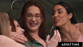 Siri Dahl's Sultry Stepdaughter Seduction With Hot Foursome