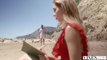 VIXEN Tiny Blonde Alexa Martens Has Poolside Sex in Vixen Debut