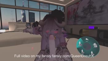 QueenDreuhX's Furry Fantasy: Naughty Cowgirl VR