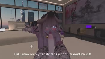 QueenDreuhX's Furry Fantasy: Naughty Cowgirl VR