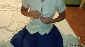 MsTightPussy08 Teaches an Intimate Lesson to Her Young Pinay Student
