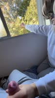 Evangelyzza's Smoking Hot Wife Gives Me a Condom Blowjob