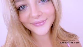 Sweet 18 Blonde's Hardcore POV: Deep Throating & Cumshot
