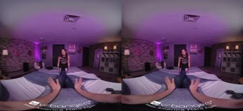 Xxlayna Marie's Petite Cheerleader VR Fantasy: Creampied Cowgirl POV & Gaping Blowjob