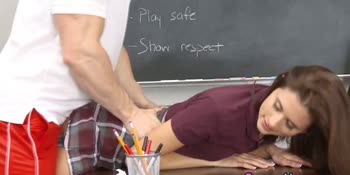 INNOCENT HIGH - Tiny teens (18+) spunk class