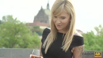 Dad's Sinful Secret: Teeny Blonde's Racy Affair with Her Stepdad