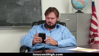 Riley Star's Big Dick Classroom Seduction